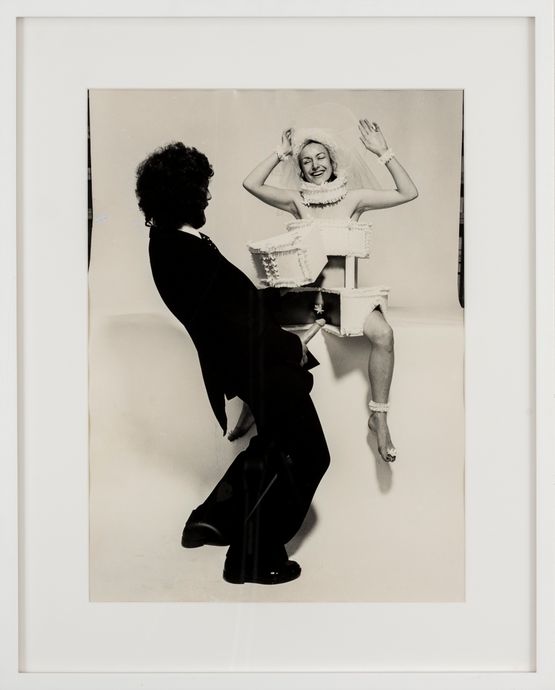 Bride and Groom - Funny Business by Penny Slinger contemporary artwork Photography