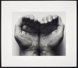 Double Hand Front by John Coplans contemporary artwork photography