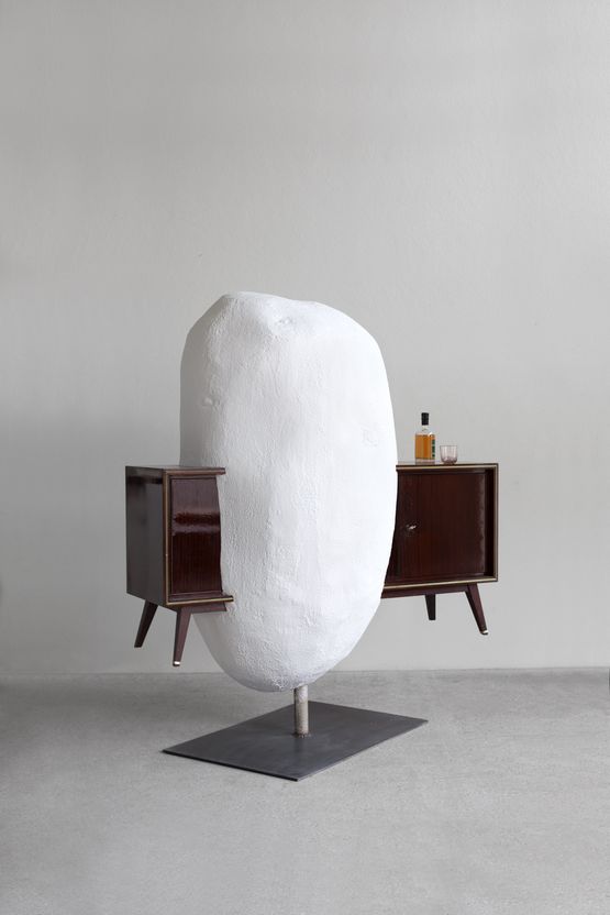 Bar Drinking Sculptures by Erwin Wurm contemporary artwork Sculpture