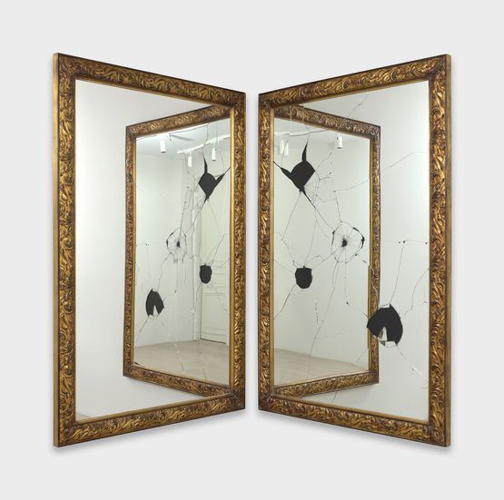Two Less One by Michelangelo Pistoletto contemporary artwork Painting