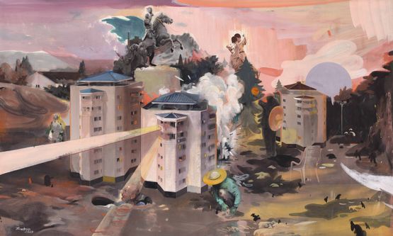 The Third Community by Xie Tianzhuo contemporary artwork Works on Paper