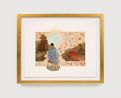 a girl unknowing by Suchitra Mattai contemporary artwork Painting