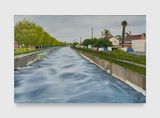 Compton Creek South View by Mr. Wash contemporary artwork painting