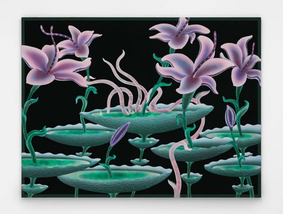 Pond by Mevlana Lipp contemporary artwork Painting