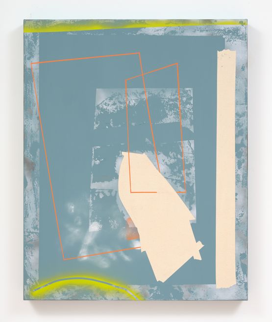 Hotline by Tira Walsh contemporary artwork Painting