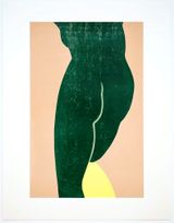 Yellow Slip by Gary Hume contemporary artwork print