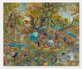 From Narcissus to Icarus After Dejeuner sur lherbe by Raqib Shaw contemporary artwork Painting