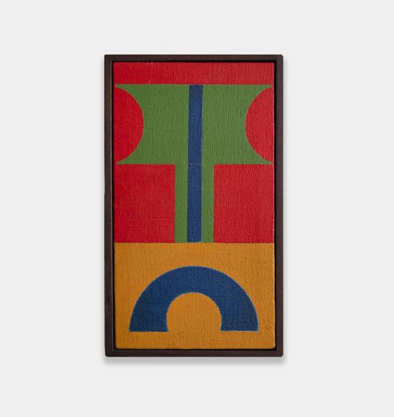 Emblema 24 Emblem 24 by Rubem Valentim contemporary artwork Painting