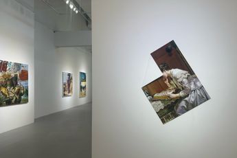 Contemporary art exhibition Rosit Mulyadi Humans After Centuries at Gajah Gallery Singapore
