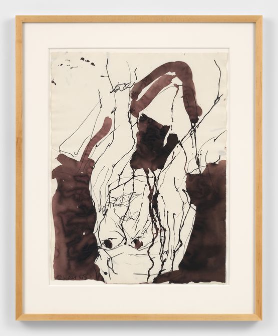 Untitled by Georg Baselitz contemporary artwork Painting