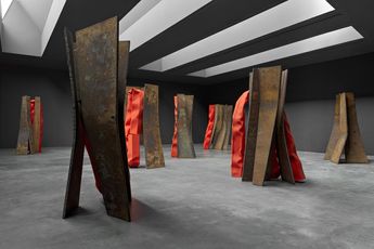 Contemporary art exhibition Carol Bove Chimes at Midnight at David Zwirner New York 20th Street United States