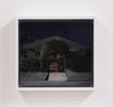 Casa grigia Grey house by Marta Naturale contemporary artwork Painting