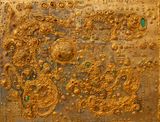 Golden-13 by Lkhajav contemporary artwork painting