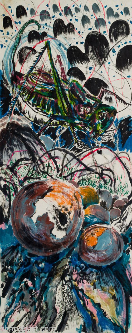 Macondo by Sun Xun contemporary artwork Painting