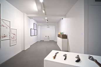Contemporary art exhibition Zoulikha Bouabdellah Bizarre at Sabrina Amrani Madera 23 Madrid Spain