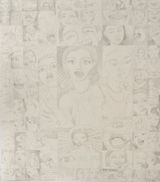 Unlimited Factor Face to Face Dinner Time by Masaya Chiba contemporary artwork drawing works on paper