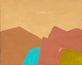 Untitled by Etel Adnan contemporary artwork painting