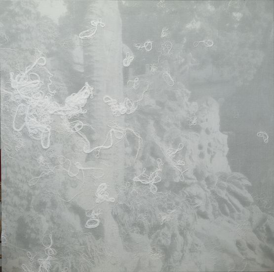 Seeing Shadow No. F-13 by Lin Tianmiao contemporary artwork Mixed Media