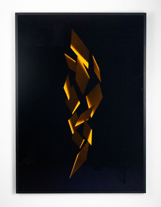 Fractured Shadow X by Andrew Beck contemporary artwork Painting