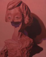 Marked 2 by Wedhar Riyadi contemporary artwork painting works on paper