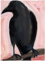 Crow Mumbai branch by Matthew Krishanu contemporary artwork painting