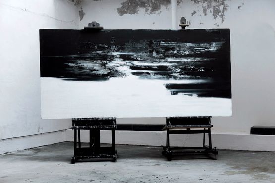 THREE POINT NORTH by Aethereya contemporary artwork Works on Paper