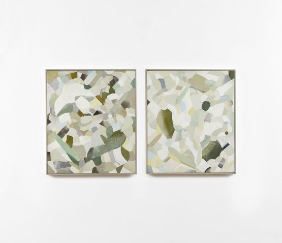 Compositions 456  457 by Gabriele Cappelli contemporary artwork Painting