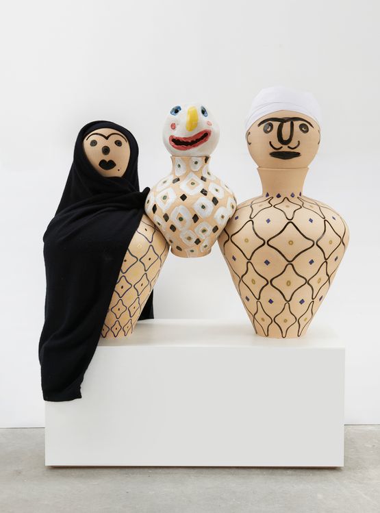 Persian Family by Hadi Falapishi contemporary artwork Sculpture