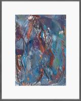 Descent II by Sabine Moritz contemporary artwork works on paper