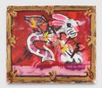 Love Bunny Dragon by Robert Nava contemporary artwork Painting