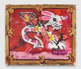 Love Bunny Dragon by Robert Nava contemporary artwork painting