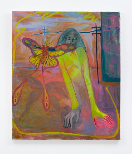 The Phoenix by Jessica Williams contemporary artwork Painting