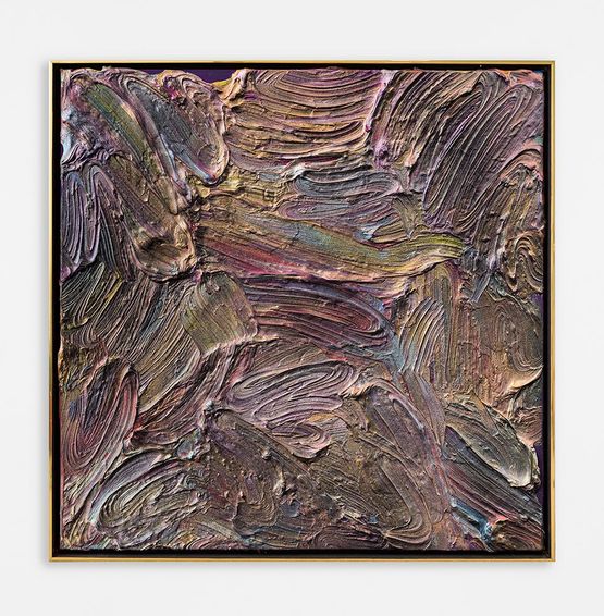 Weavers kiss by Jules Olitski contemporary artwork Painting