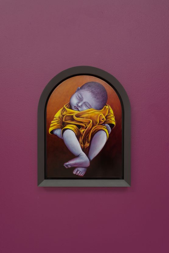 Baby by Nicolas Party contemporary artwork Painting
