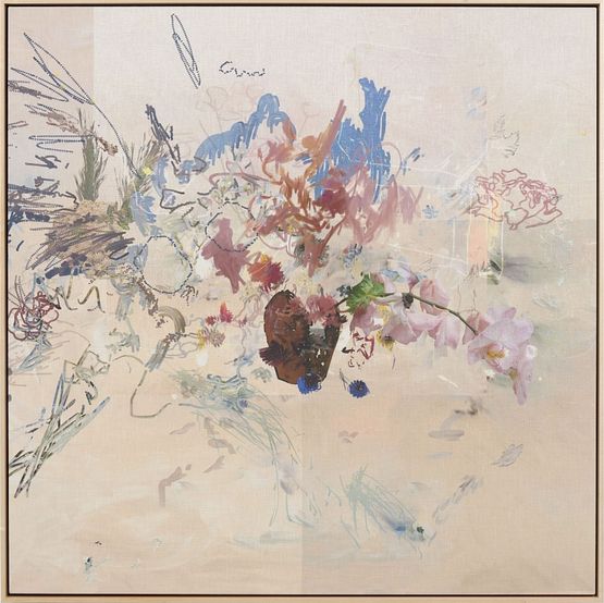 Planet Oasis Search NORTH FOR MONTANA_nicotineanonymous by Petra Cortright contemporary artwork Print