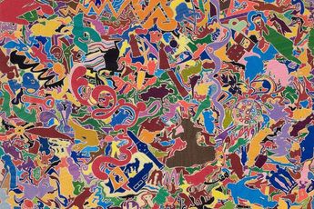 Contemporary art exhibition Alighiero Boetti Insecure Unconcerned at Spruth Magers New York United States
