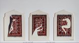 Locust Eaten Moon Diary Entry February 2021 by Baaraan Ijlal contemporary artwork painting works on paper