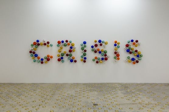 AMAZEBALLS CRISIS by mentalKLINIK contemporary artwork Sculpture