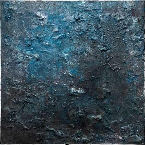 Blue Bloods XVI by Kirtika Kain contemporary artwork Painting