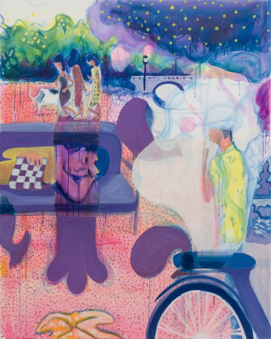 Recurring Dreams by Miko Veldkamp contemporary artwork Painting