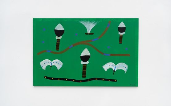 Marashi hakopasipi Pluma de pava by Sheroanawe Hakihiiwe contemporary artwork Painting