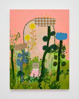 Floral Dress by Tomoko Nagai contemporary artwork painting