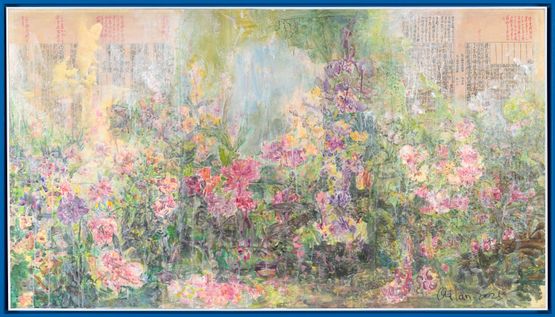 Unchanging Fragrance No.1 by Qi Lan contemporary artwork Works on Paper