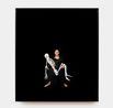 Holding the Skeleton by Marina Abramovic contemporary artwork Photography