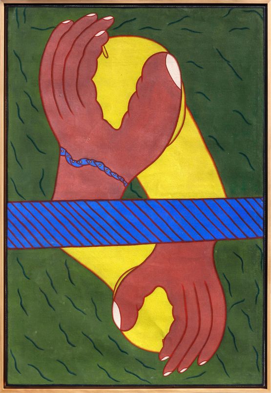 Keduanya make me gila Both of them make me crazy by I Gusti Ayu Kadek Igak Murniasih contemporary artwork Painting