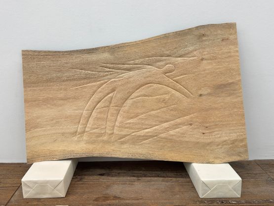 A great relief that of being freed from the laws of gravity as in dreams when your body floats into the air or in the void 1 by Rodrigo Hernandez  Taichi Yoshimura contemporary artwork Sculpture