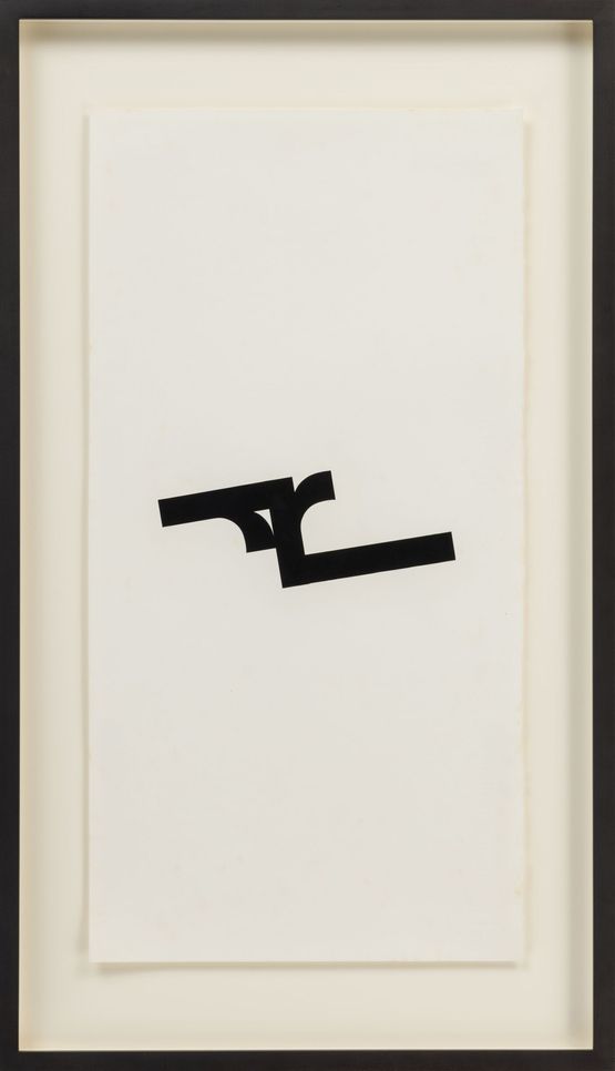 Untitled desenhos lineares by Mira Schendel contemporary artwork Works on Paper