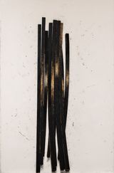 Convergence Arcs Convergents by Bernar Venet contemporary artwork drawing works on paper