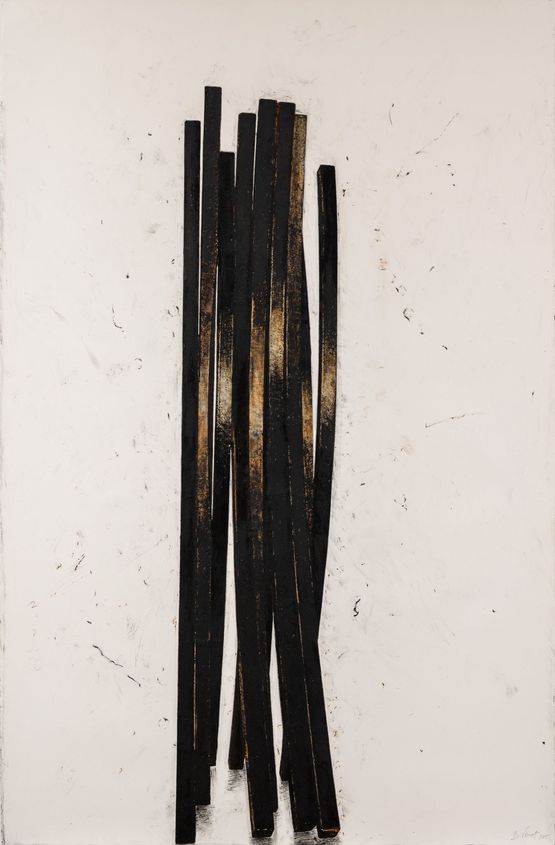 Convergence Arcs Convergents by Bernar Venet contemporary artwork Works on Paper