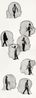 SUITE DU TEMPS I by Jaume Plensa contemporary artwork Print